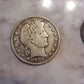 1901 barber silver half dollar, a fine condition better coin,  us coin collecting