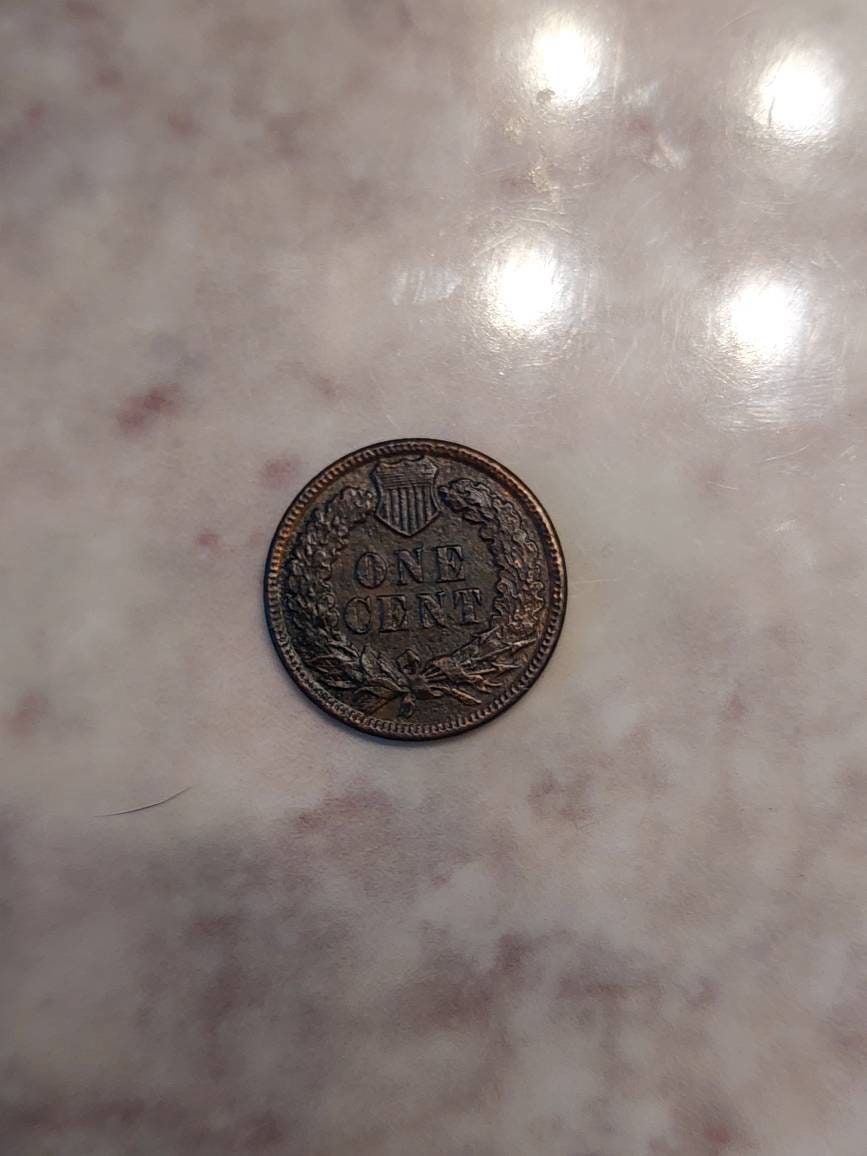 1887 indian head penny, very fine/ extra fine condition coin, full liberty,  us coin collecting