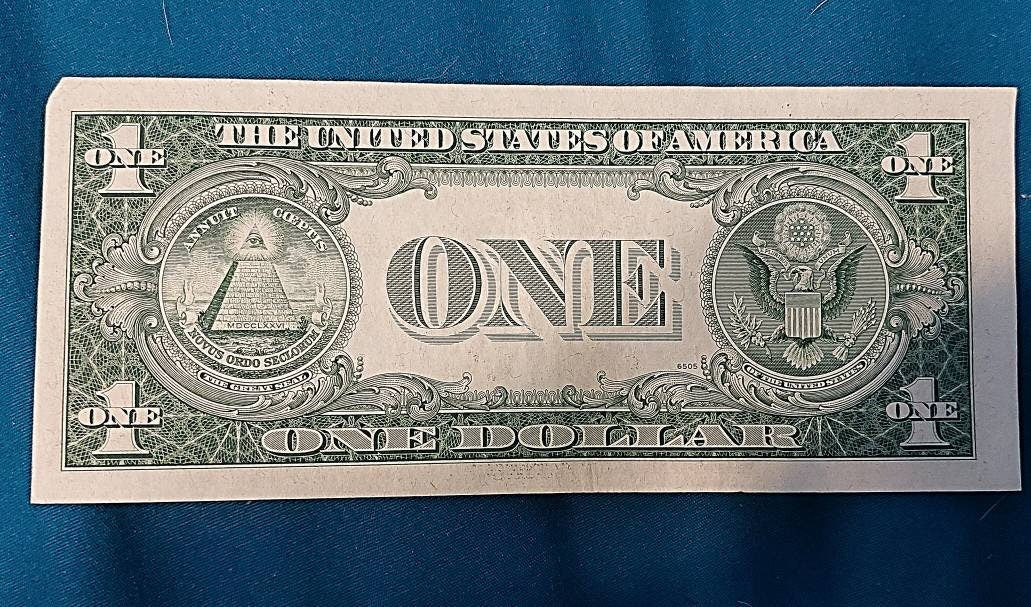 1935 one dollar silver certificate,  high grade crisp bills
