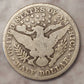 1902o new orleans scarce Barbee half dollar, a good plus coin