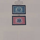 1934 special delivery 16 cent stamp, mint unhinged and 1936 unhinged mint 16 cent us stamps, excellent condition gifts for him