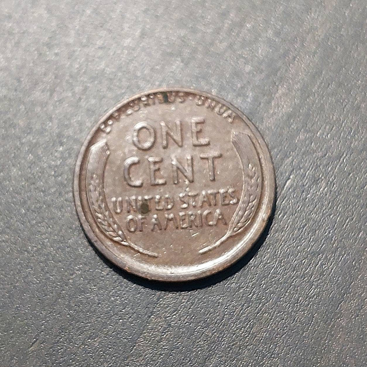 1919d denver mint Lincoln wheat penny, high grade extra fine condition,  semi key date us coin collecting
