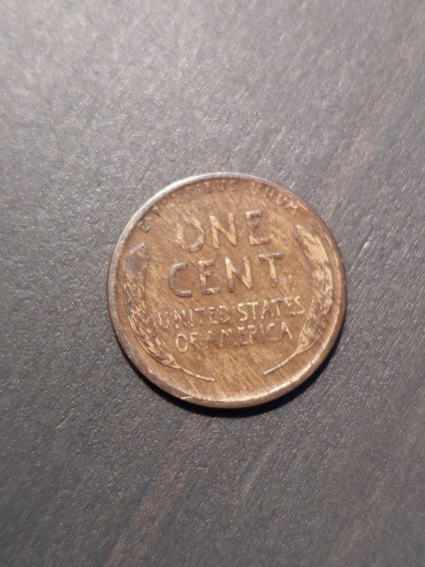 1914s Lincoln wheat cent,  semi key date very good coin collecting