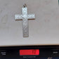 Large sterling silver church of latter day saints 1960s vintage cross, a great Mormon collectible piece, 10g sterling silver