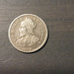 1904 panama silver coin, 5 centimos, foreign world antique money