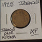 Iceland 1925 1 kroner coin, Scarce issue, low mintage rare foreign coin in high-grade
