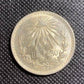 Mexico silver peso, 1940 Mexico city mint, beautiful uncirculated choice coin, large silver dollar world coin collecting