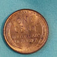 1937 Lincoln wheat cent, choice mint state coin,  beautiful red example.  High grade vintage old American penny. With free gift!
