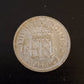 silver wedding sixpence 1940s date ww2 era