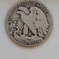 Walking liberty silver half dollar , 1917 s reverse early American silver coin collecting