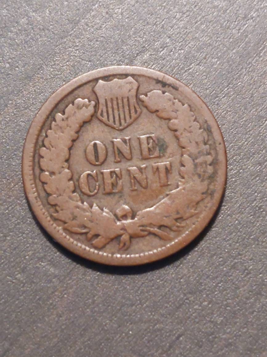 1886 type 2 indian head cent,  rare variety,  good plus condition,  American antique coin collecting