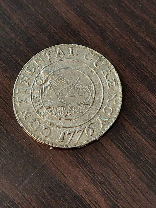Reproduction 1776 Continental dollar colonial era coin