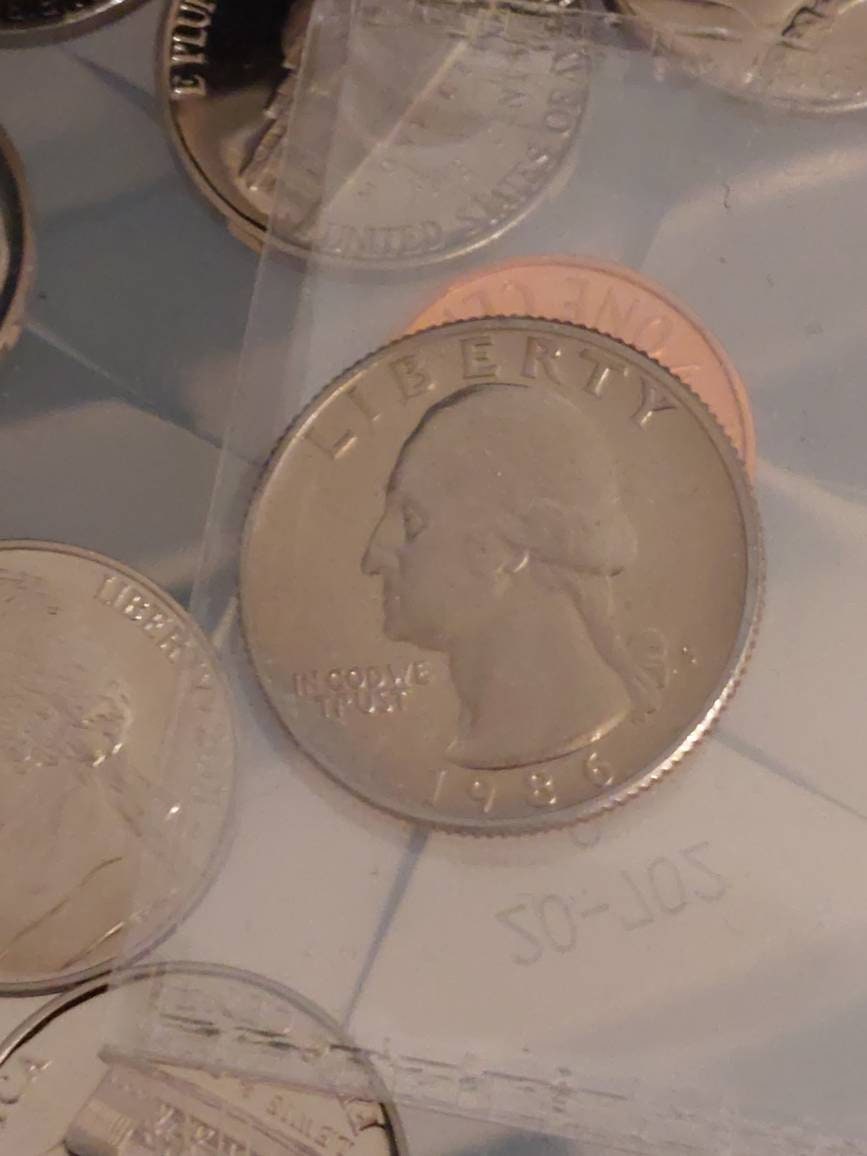 Proof vintage coins, beautiful selection of pennies, nickels, dimes, and quarters, dates 1970s to early 2000s date. Pick your denomination.