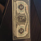 Authentic Mexican state of chihuahua,  1913 5 pesos bank note, crisp uncirculated foreign currency note