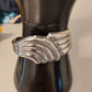 Vintage Mexican heavy sterling silver cuff bracelet/bangle, artisan 39 gram silver jewelry,  stunning gifts for her holiday present