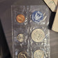 1965 special mint set,  in original packaging with coa, 40 percent silver Kennedy half, gifts for him