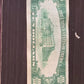 1934a lime green seal 10 dollar bill, antique us currency, nice condition paper money