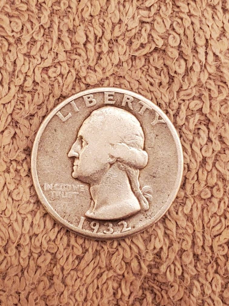 1932 first year silver Washington quarter collectible