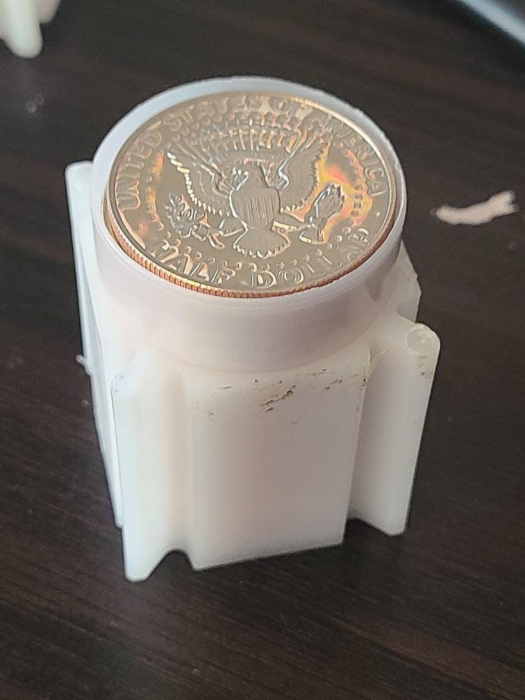 1980s gem proof Kennedy half dollars, 20 available in old tube, all stunning Gem proof coins