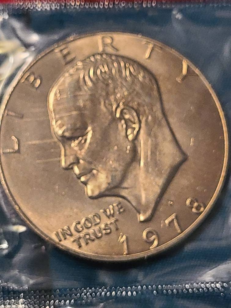 1978d Ike dollar, mint state high grade uncirculated einsenhower dollar