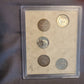 History of us quarters set, very nice 5 coin collectors group, barber, standing liberty, and Washington