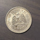 1920 exican silver peso, better date foreign silver coin, world coin collecting
