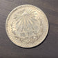 1920 exican silver peso, better date foreign silver coin, world coin collecting