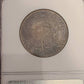 Ben Franklin silver half dollar, 1957p ngc ms65 gem uncirculated graded and toned Franklin half dollar