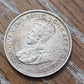 1935 australia sterling silver sixpence coin, lucky wedding coin, high grade semi key better date