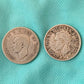 Canadian silver quarters and dime lot, early coins, very nice coins. Includes 1902 large cent and 1987 loonie dollar