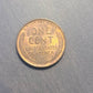 1929 Lincoln wheat cent, low mintage semi key date coin collecting, in gem bu red