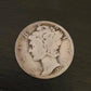 1931 better date mercury dime better date fine condition, 90 percent silver coin