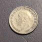 1920s silver sixpence for groom shoe wedding gift silver coin good luck brides -- solid actually silver, British and irish, wedding day