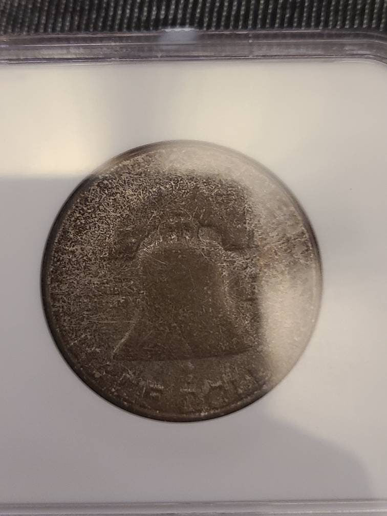 1954s Ben Franklin silver half dollar,  ngc graded ms65 gem uncirculated coin, Denver mint issue