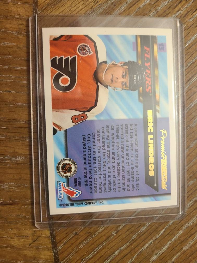 1994 Eric lindros philadelphia flyers NHL hockey card