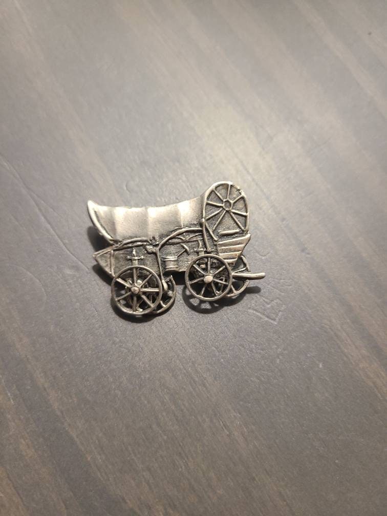 Beautiful sterling silver vintage silver wagon with working wheelsvintage collectible jewelry gift, holidays 2022