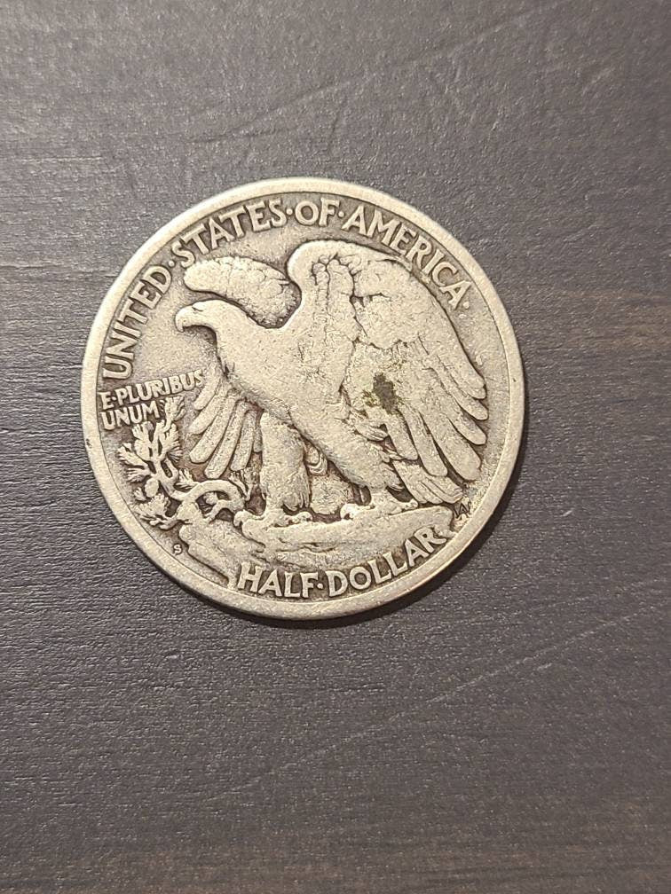 1918s walking liberty silver half dollar better early date, us coin collecting, 90 percent silver coin