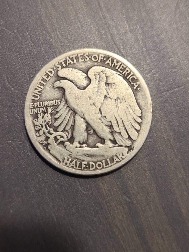 1918s walking liberty silver half dollar better early date, us coin collecting, 90 percent silver coin