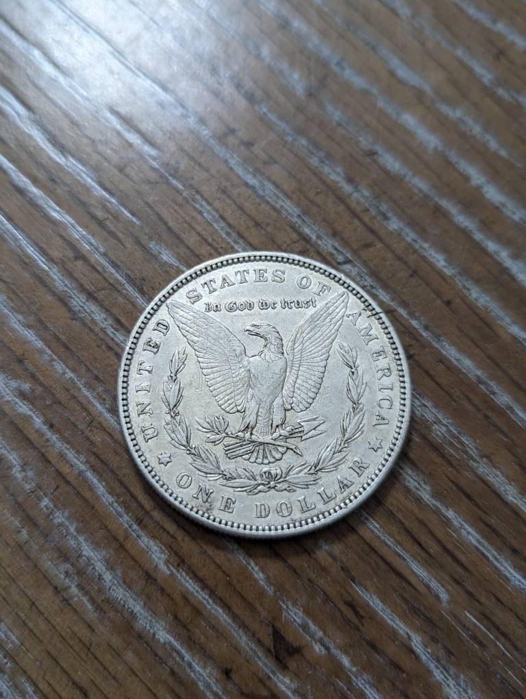 1879p second year, morgan silver dollar, antique 90 percent silver coin, free shipping high grade, unchecked for varieties