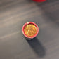 1969 and 1974 Lincoln penny, original unopened beautiful uncirculated bank roll, bright red original cent, gifts for him, us coin collecting