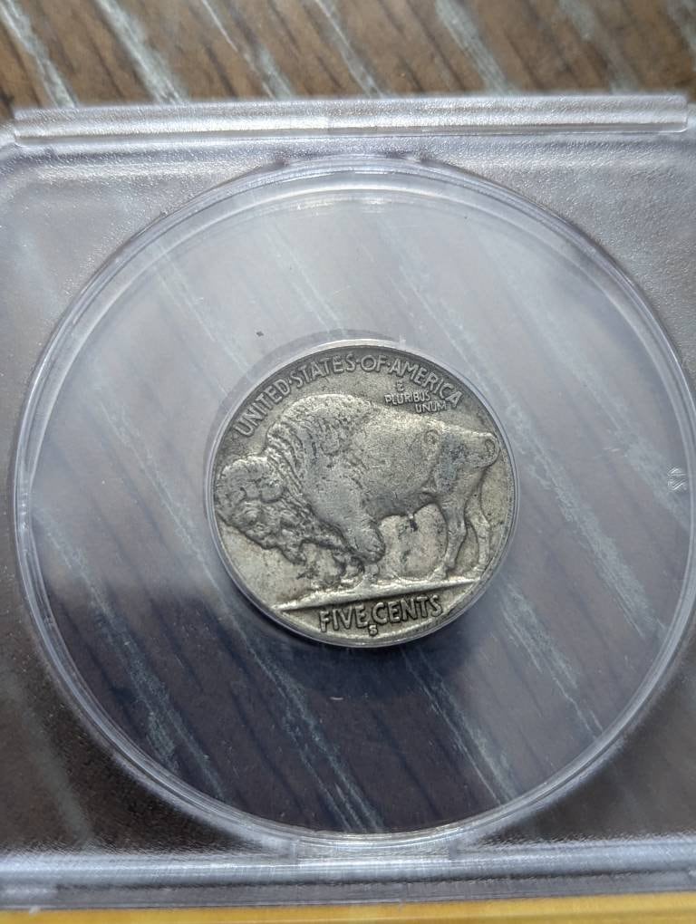 1931s buffalo nickel, anacs graded very fine semi key date low mintage coin in fine condition, us coins antique America money