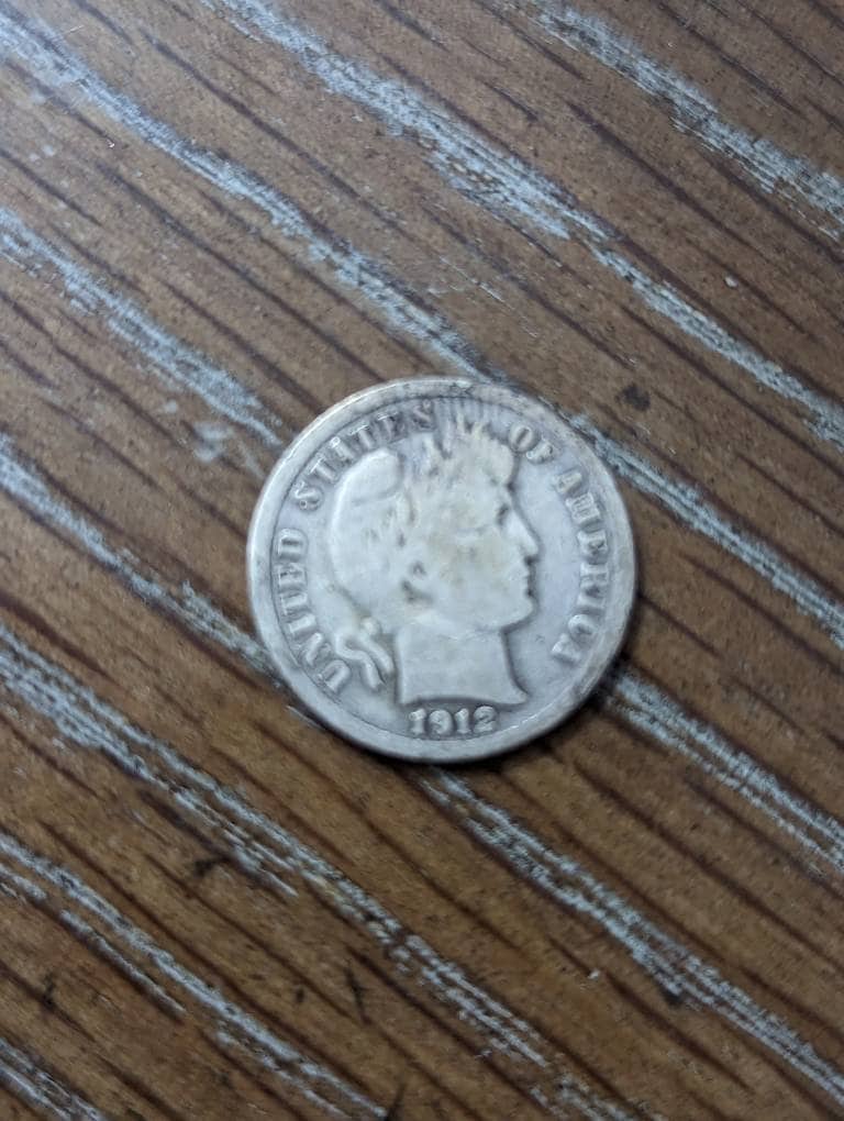 Barber silver dime random dates old silver coin collecting, gifts for him, you get one nice condition barber silver dime, pick your grade