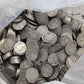 Forty five coin buffalo nickel lot , no dates to partial dates,  a few  coins with mint marks too! Great gift, coin collecting or crafting
