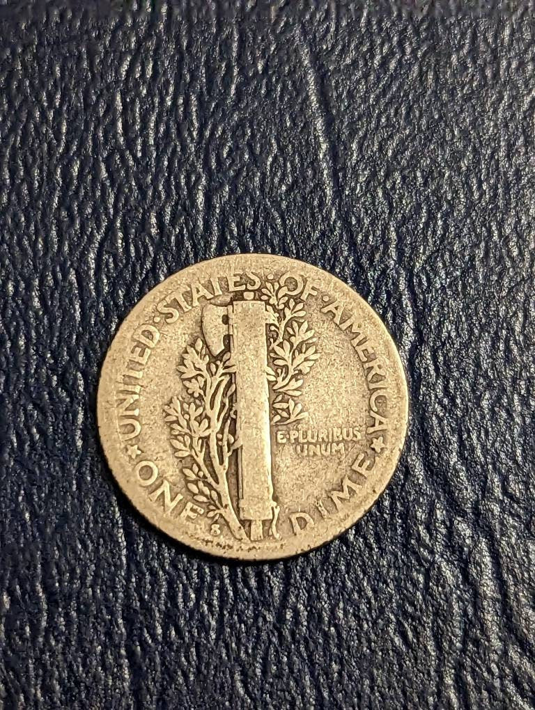 1926s San Francisco mercury dime, better  date coin, rare nice condition antique American coin