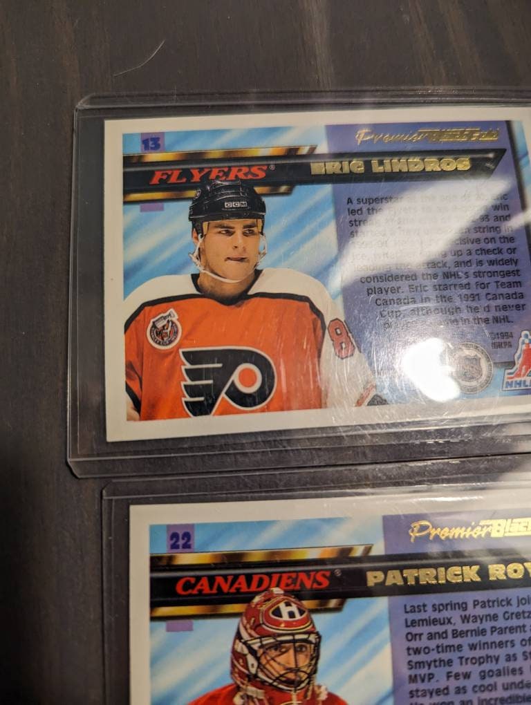 Early 1990s hockey card set