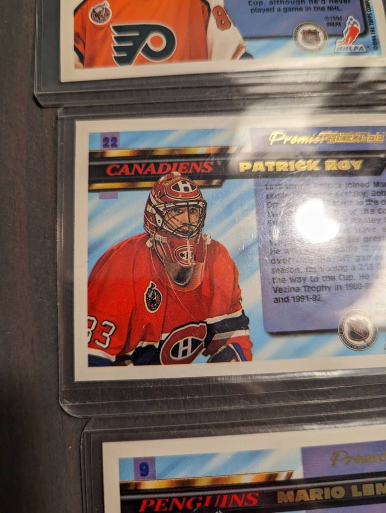 Early 1990s hockey card set