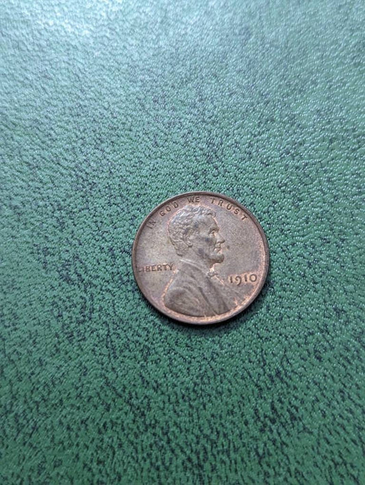 1910 wheat cent from my small collection, a historic Lincoln cent