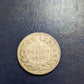 1836b French 5 francs silver world coin