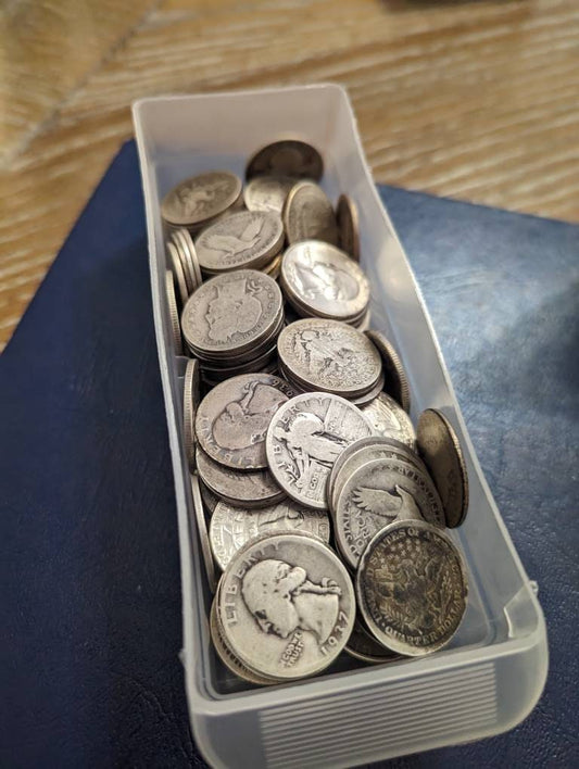 Us silver quarter lot 10 coins