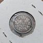 1981h Canada 5 cents, sterling silver better coin very fine plus, rare date world currency
